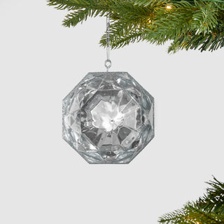 Silver Jewel Ornament Set - Set of 4 - ironyhome