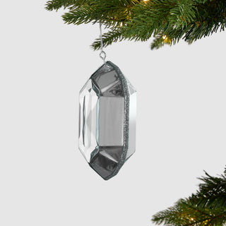 Silver Jewel Ornament Set - Set of 4 - ironyhome