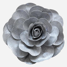 Silver Rose flower Head - ironyhome