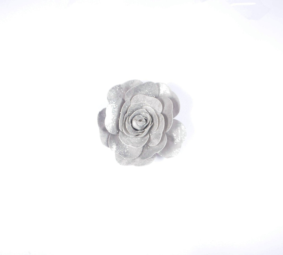 Silver Rose flower Head