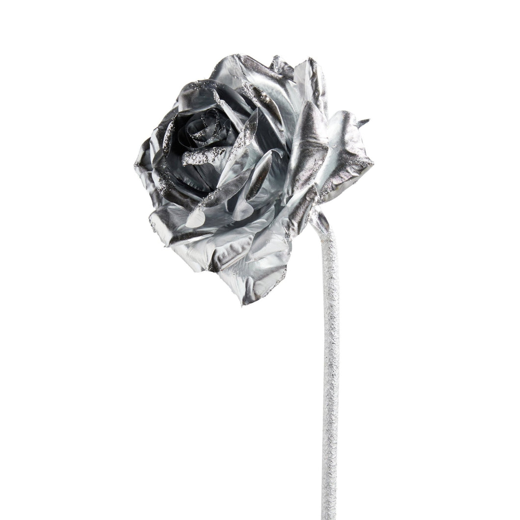 Small Silver Rose - Set of 6 - ironyhome