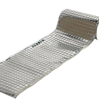 Soft Metallic Silver Christmas Tree Ribbon - ironyhome