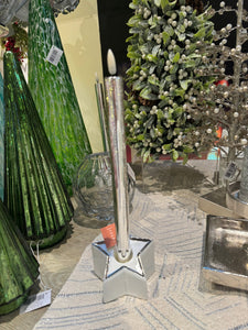 Star Candle Holder with LED Light - ironyhome