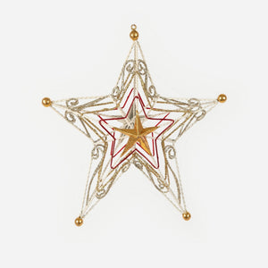 Star Wired Ornament - ironyhome