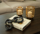 Tealight Candle Holder in Gold - ironyhome