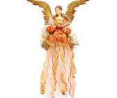 Tori Flying Angel Ornament - Copper Gold - ironyhome