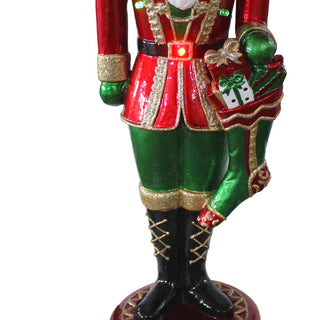Traditional Decorative Nutcracker with LED Lights - ironyhome