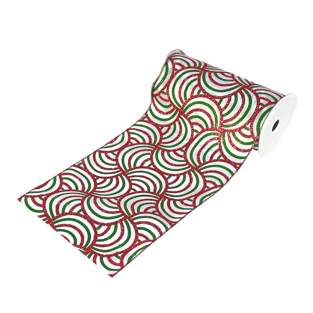 Traditional Swirl Festive Ribbon- Irony Home – ironyhome