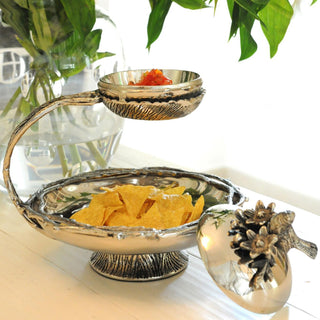 Two Tier Bird Serving Dish - ironyhome