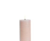 Uyuni Beige Pillar Candle Medium - ironyhome
