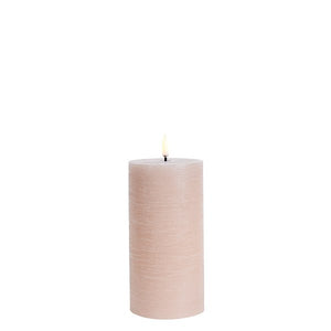 Uyuni Beige Pillar Candle Medium