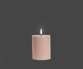 Uyuni Beige Pillar Candle Small - ironyhome