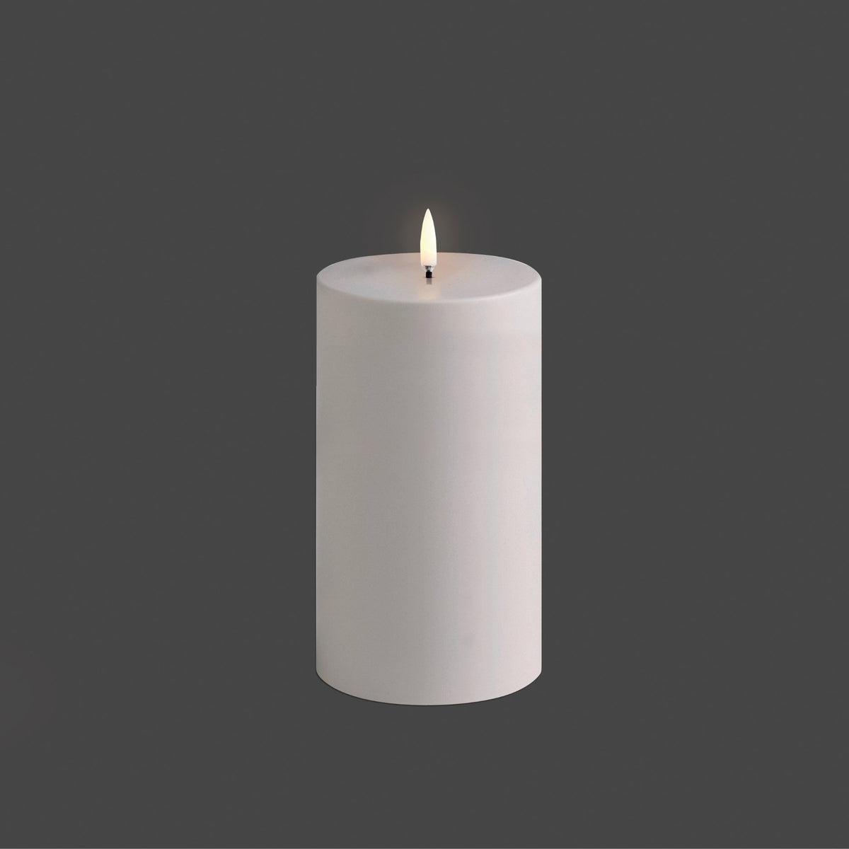 Uyuni Outdoor LED Pillar Candle Large