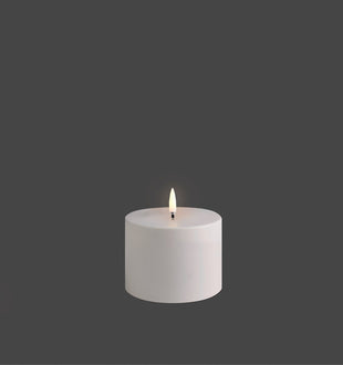 Uyuni Outdoor LED Pillar Candle Small - ironyhome