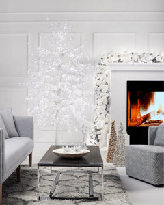 Warm White LED Christmas Tree - 2 Meter - ironyhome