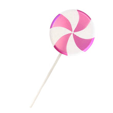 White Glitter Matte Pink Christmas Lollipop - ironyhome