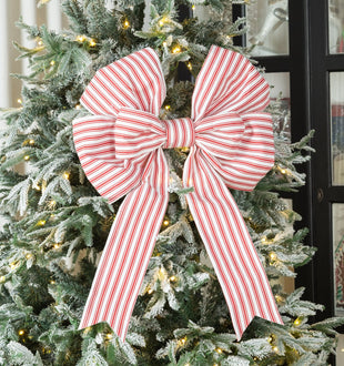 White & Red Festive Bow Six Ears - ironyhome